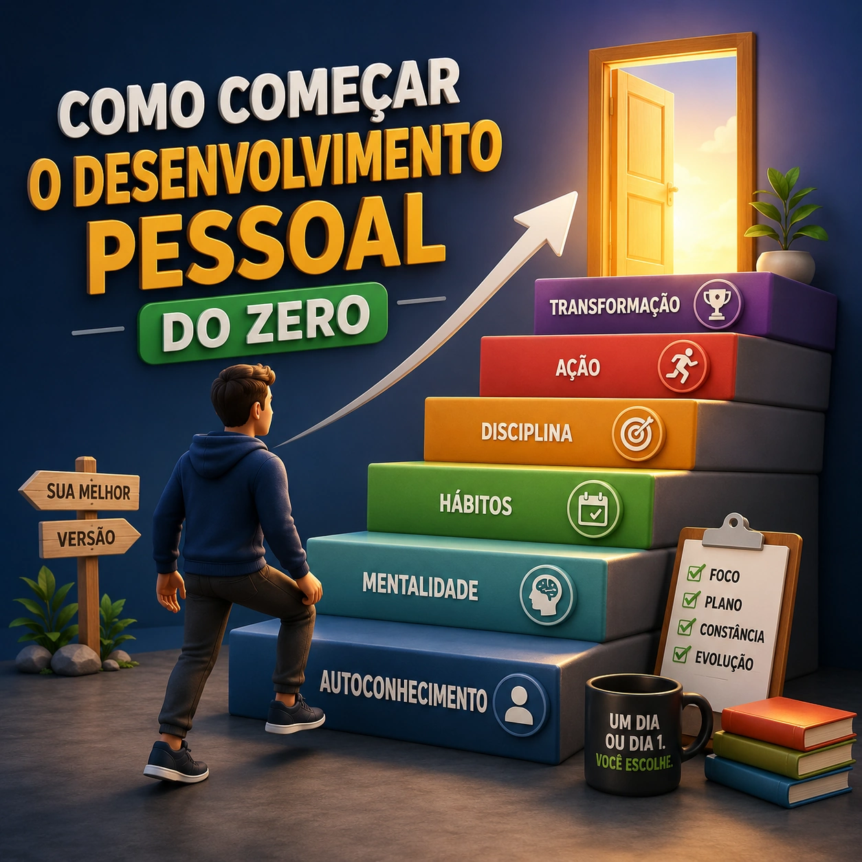 Como começar o desenvolvimento pessoal do zero