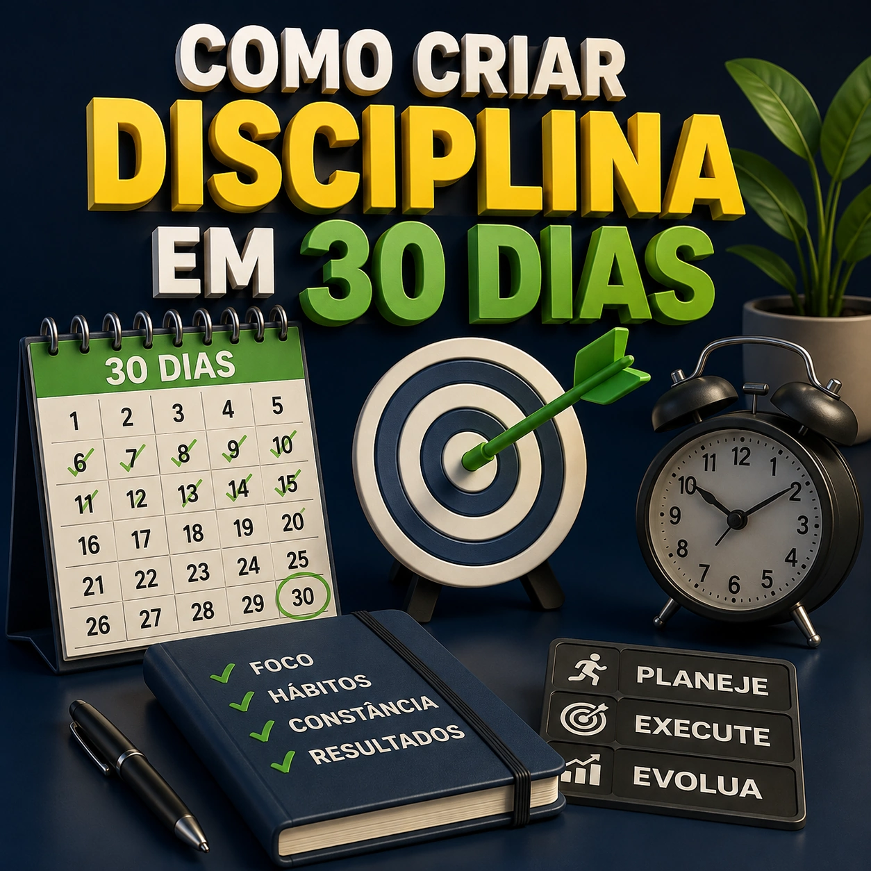 Como criar disciplina em 30 dias