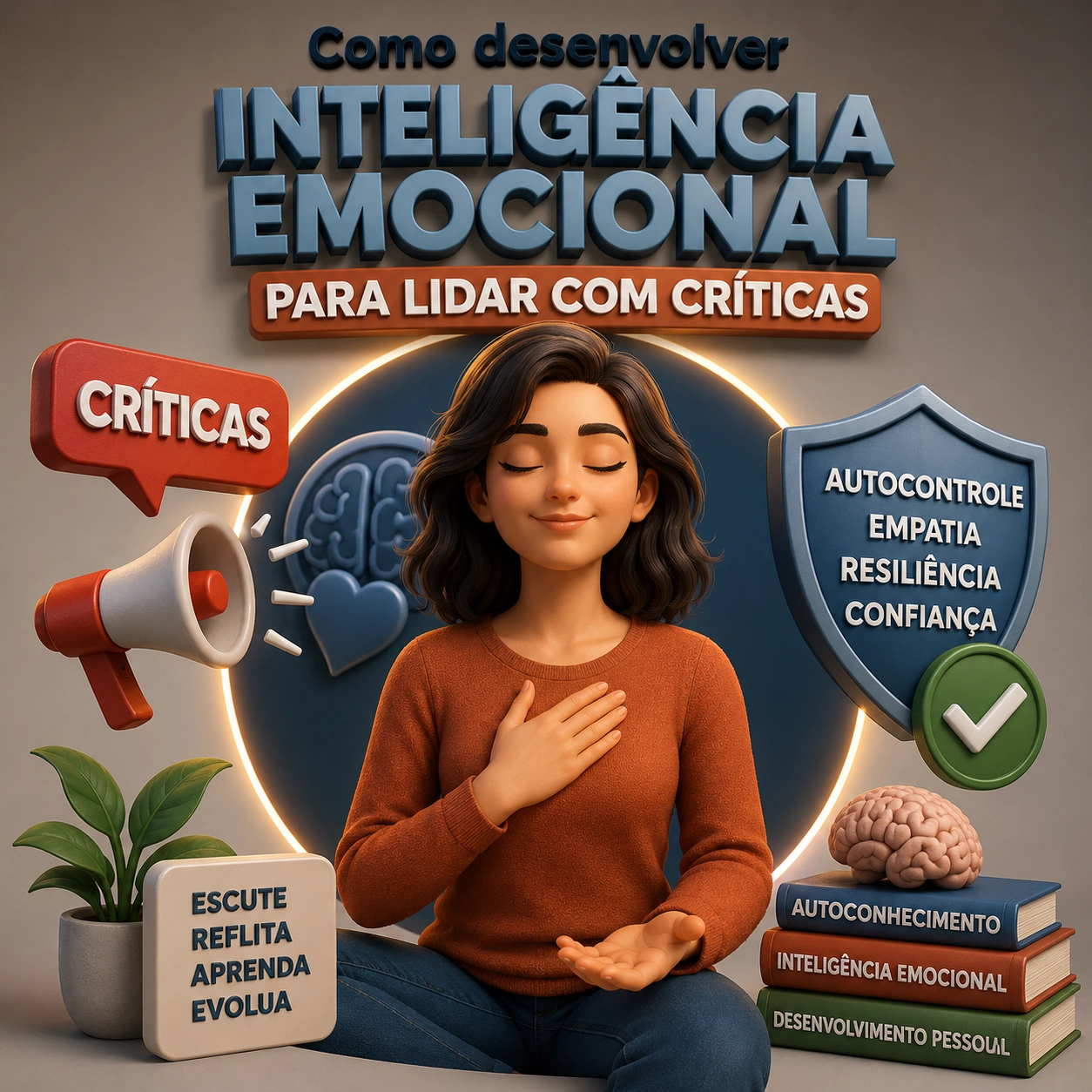 Como Desenvolver Inteligencia Emocional para Lidar com Criticas