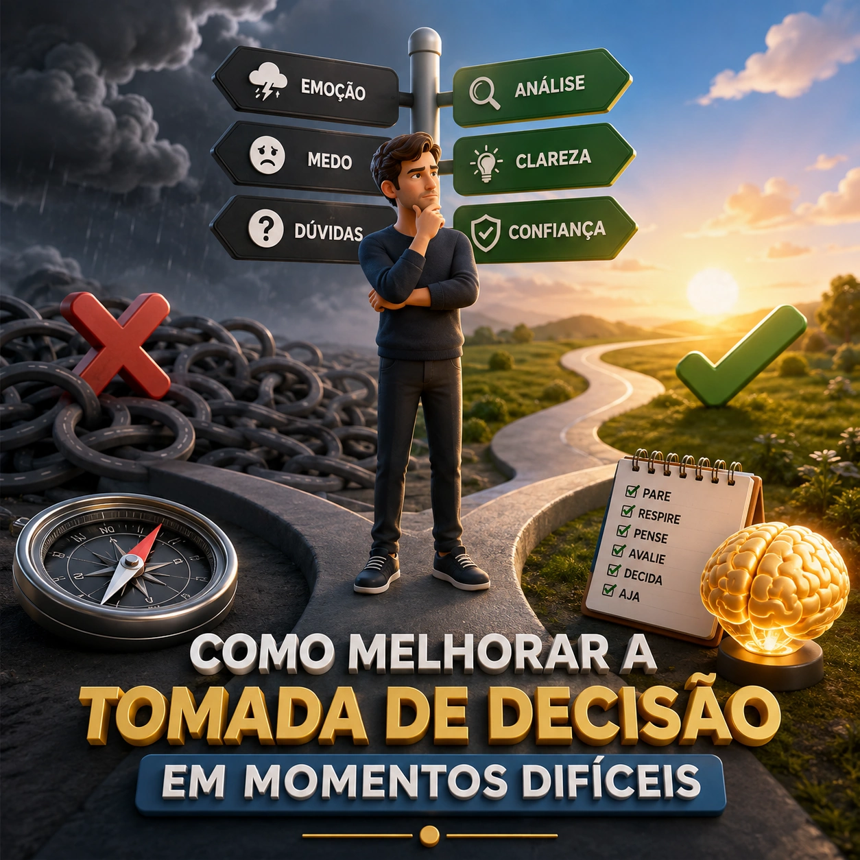 Como Melhorar a Tomada de Decisão em Momentos Difíceis