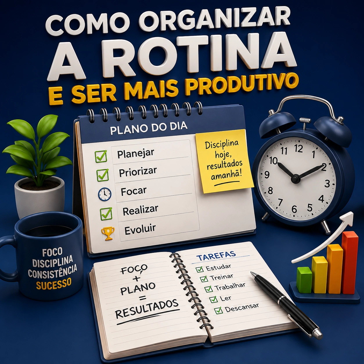 Como Organizar a Rotina e ser mais Produtivo