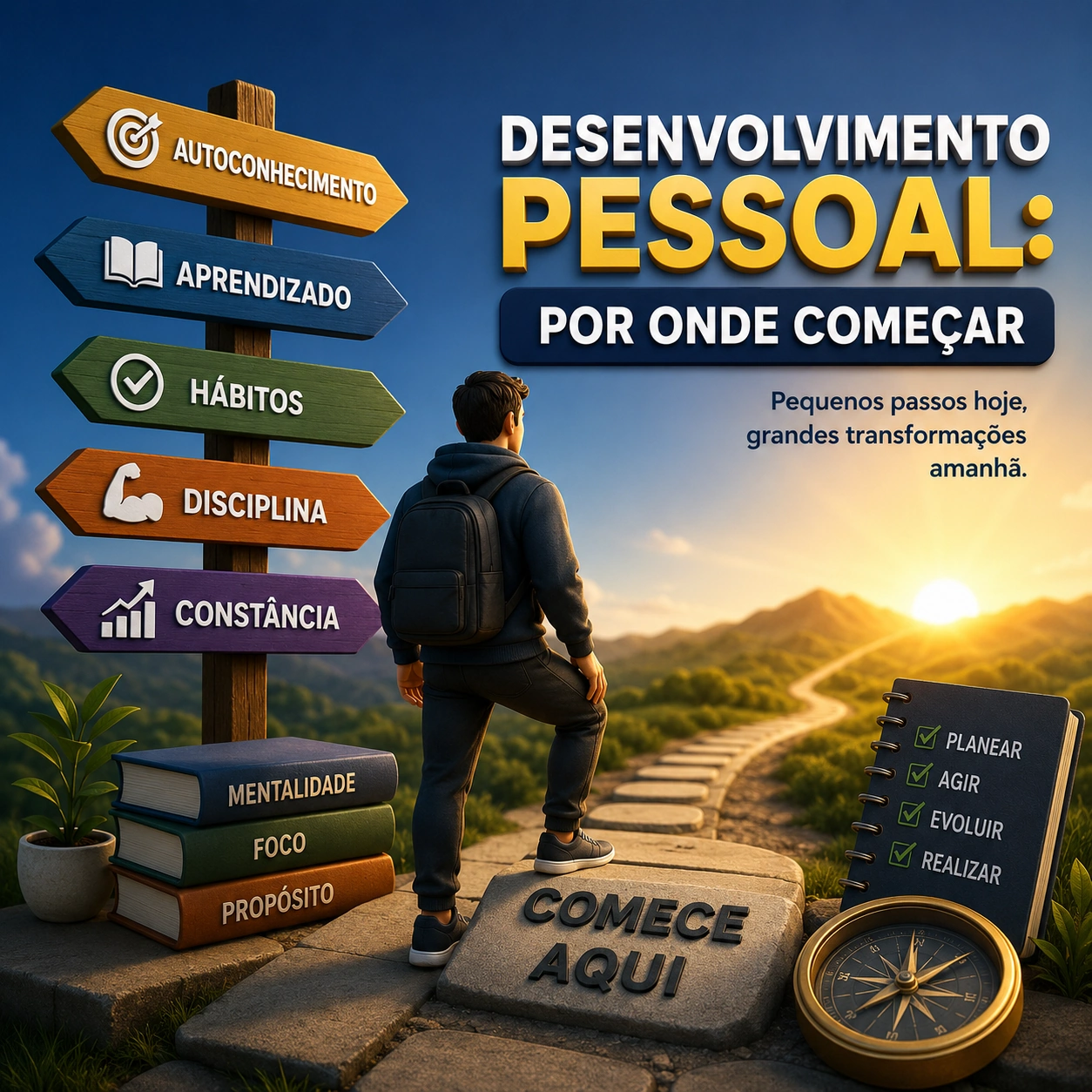 Desenvolvimento Pessoal: Por Onde Começar Hoje