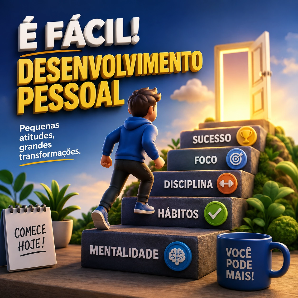 É Fácil: Desenvolvimento Pessoal