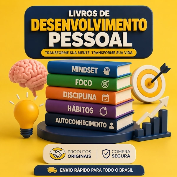 Livros de Desenvolvimento Pessoal no Mercado Livre